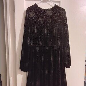 Black Velvet Dress